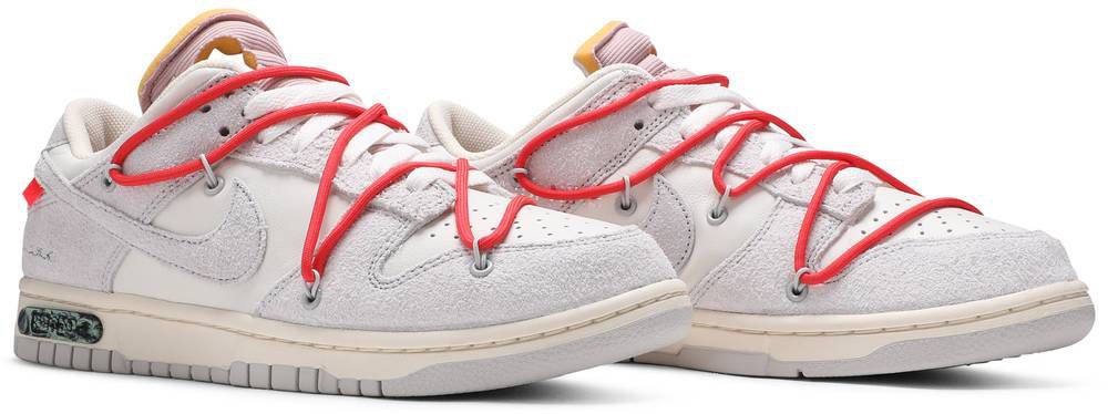 TÊNIS NIKE DUNK LOW X OFF-WHITE ' LOT 33 OF 50 ' - Quem entende de