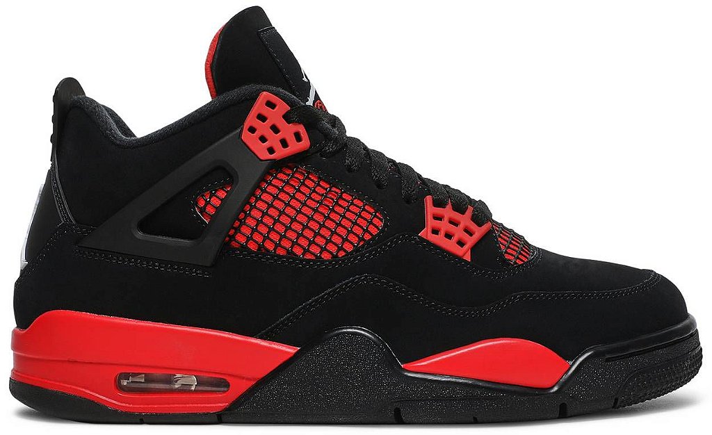 AIR JORDAN 4 RETRO ' RED THUNDER ' - Quem entende de tênis