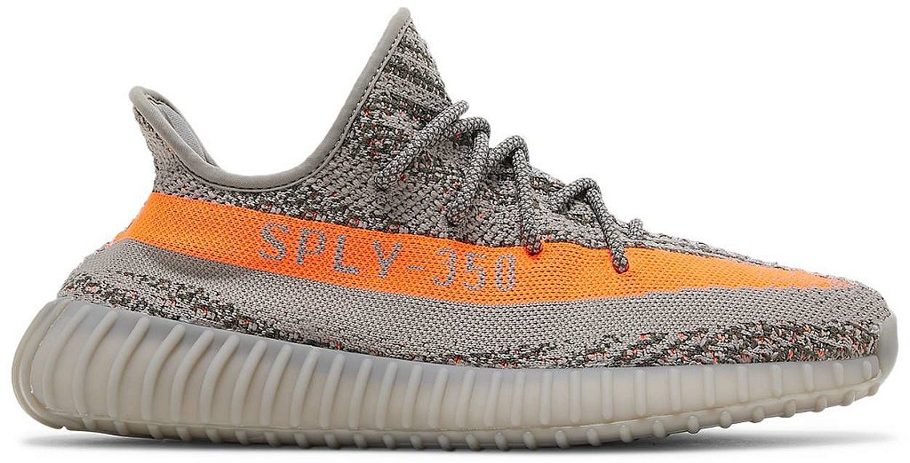 adidas Yeezy Boost 350 V2 US 7 グレー/オレンジ 【公式通販】