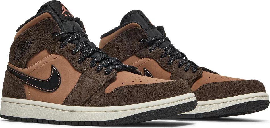 Air Jordan1 ミッドSE ダークチョコレート 26cm エアジョーダン AIR JORDAN 1 MID SE DARK CHOCOLATE - Os melhores sneakers estão aqui !