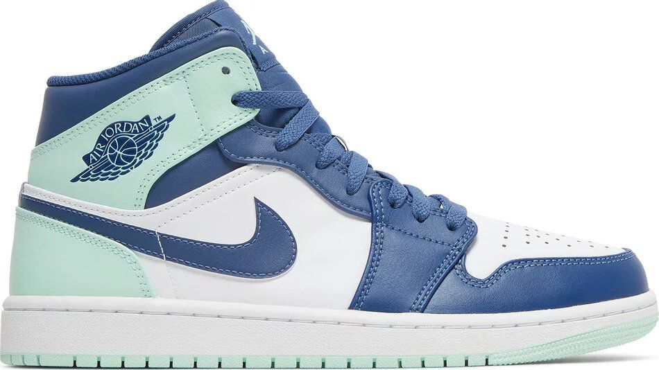 AIR JORDAN 1 MID BLUE MINT Os melhores T nis est o aqui