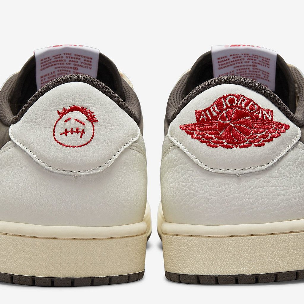 AIR JORDAN 1 LOW X TRAVIS SCOTT ' REVERSE MOCHA ' - Quem entende