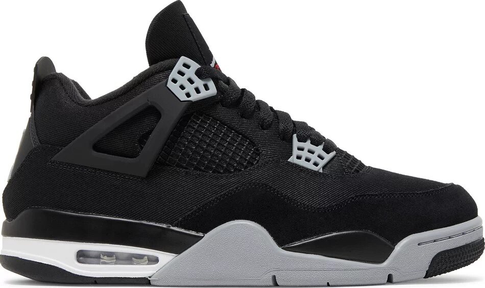 AIR JORDAN 4 RETRO SE BLACK CANVAS - Os melhores sneakers estão aqui !
