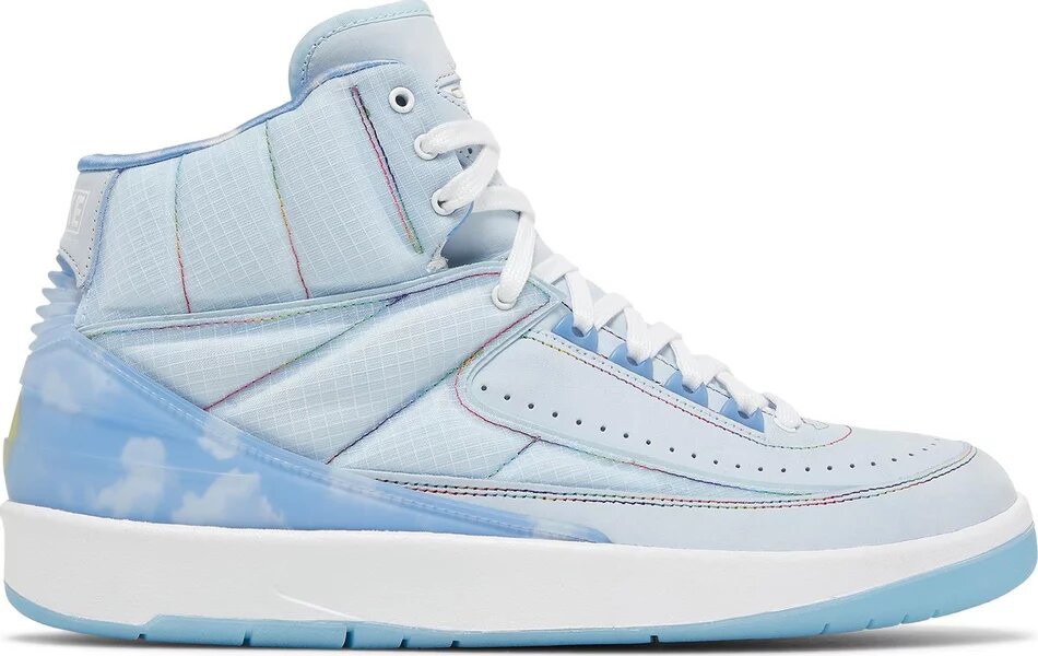 Jordan Air Jordan 2 ホワイト/ブルー AIR JORDAN 2 RETRO X J. BALVIN - Quem entende de tênis, escolhe a JR !