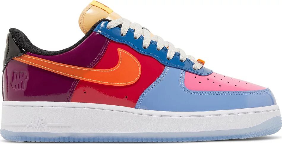 Nike air force hot sale 1 multicolor swoosh