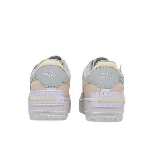 NIKE AIR FORCE 1 SHADOW PEARL WHITE CITRON TINT - Quem entende de