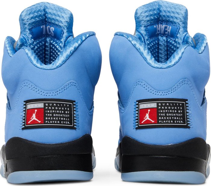 AIR JORDAN 5 RETRO ' UNIVERSITY BLUE ' - Quem entende de tênis