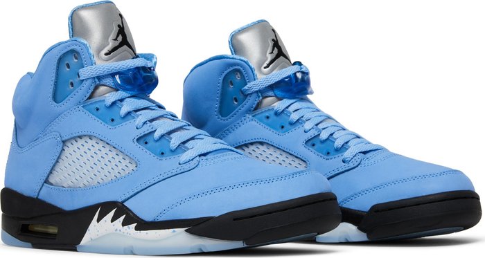 AIR JORDAN 5 RETRO ' UNIVERSITY BLUE ' - Quem entende de tênis