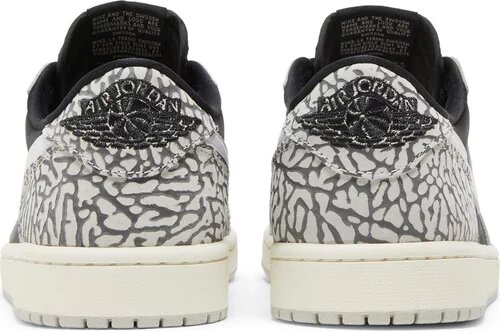 AIR JORDAN 1 LOW OG ' BLACK CEMENT ' - Quem entende de tênis