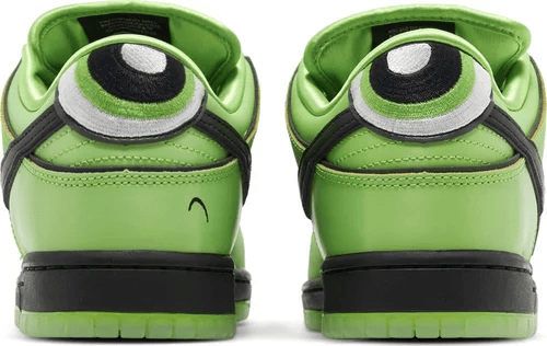 NIKE DUNK LOW PRO SB QS ' BUTTERCUP ' X THE POWERPUFF GIRLS - Quem
