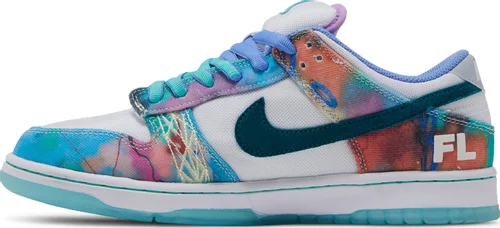 NIKE DUNK LOW BLEACHED AQUA X FUTURA LABORATORIES - Os melhores