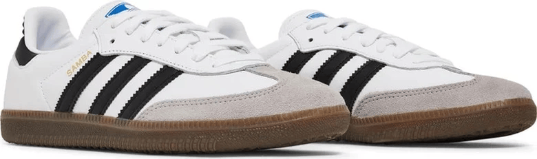 ADIDAS SAMBA OG ' WHITE BLACK GUM ' - Quem entende de tênis