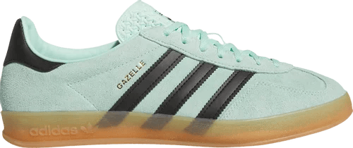 ADIDAS GAZELLE INDOOR ' CLEAR MINT BLACK GUM ' - Os melhores ADIDAS GAZELLE INDOOR ' CLEAR MINT BLACK GUM ' - Os melhores
