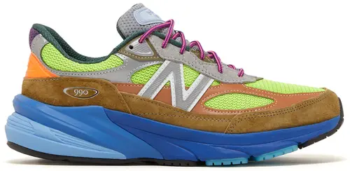 NEW BALANCE 990v2 MADE IN USA 'BAKLAVA ' X ACTION BRONSON - Os