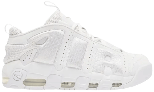 Nike Air More Uptempo Triple White 96 新品 NIKE AIR MORE UPTEMPO LOW 'TRIPLE WHITE ' - Os melhores sneakers