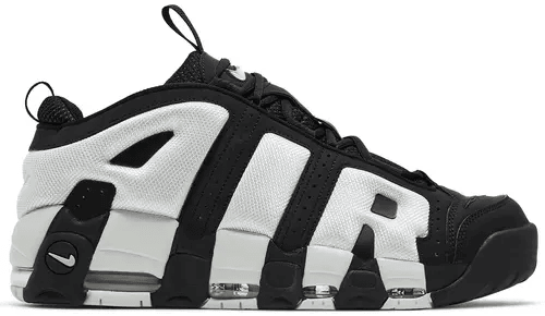 NIKE AIR MORE UPTEMPO LOW ' BLACK PHOTON DUST ' - Os melhores