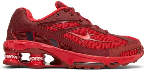 NIKE SUPREME X SHOX RIDE 2 SPEED RED - Quem entende de tênis