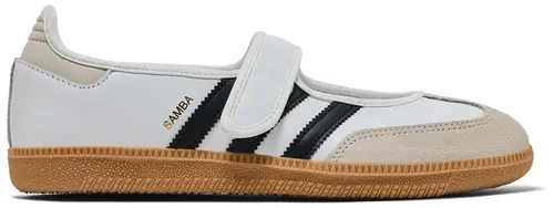 ADIDAS SAMBA JANE WHITE BLACK GUM - Quem entende de tênis, escolhe