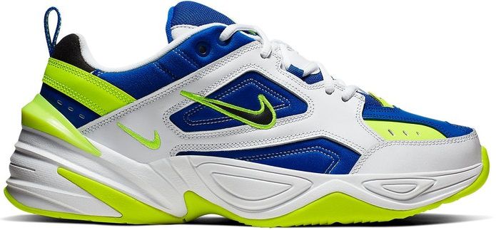 Nike m2k hot sale tekno white yellow