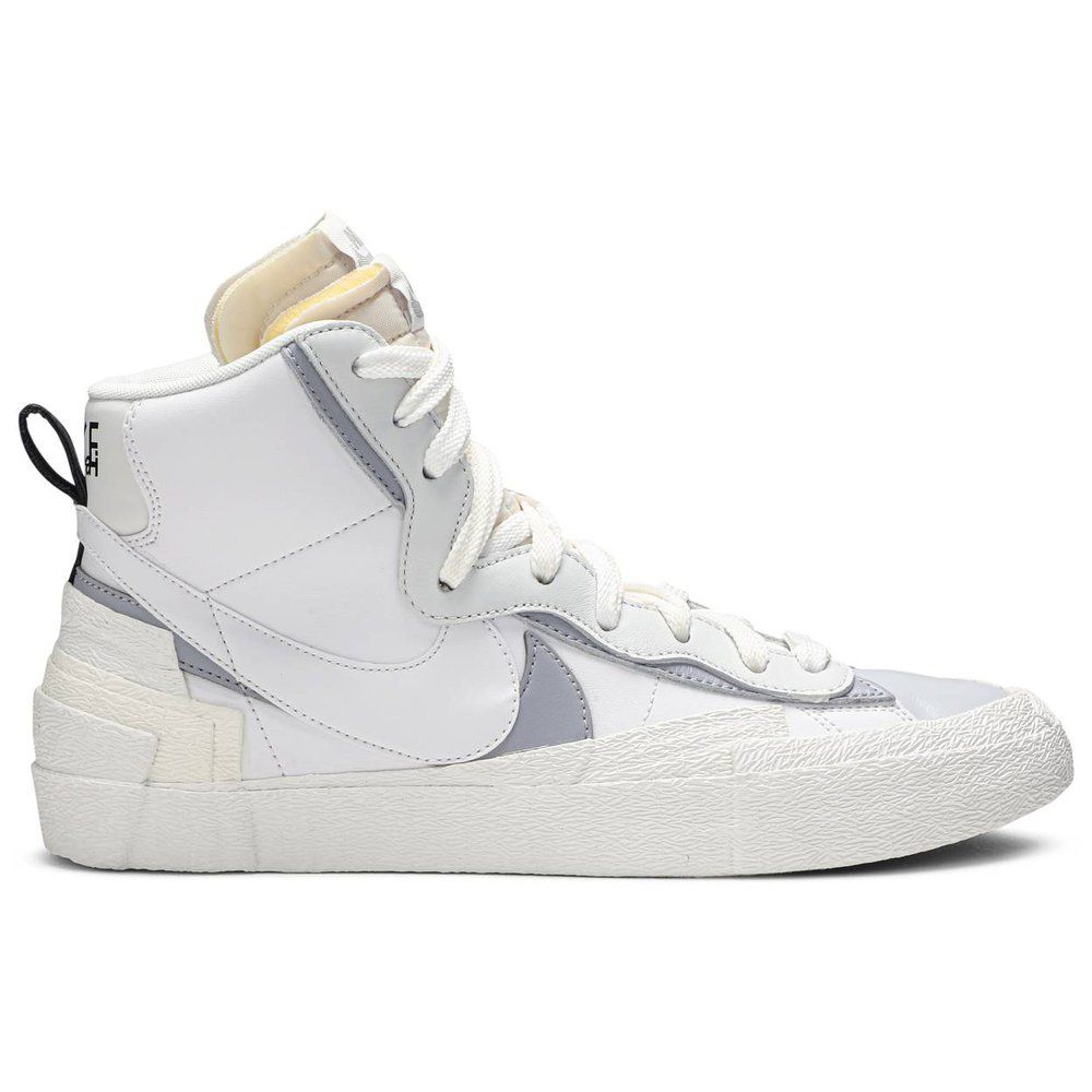 TÊNIS NIKE SACAI BLAZER MID ' WITHE GREY ' - Os melhores Tênis