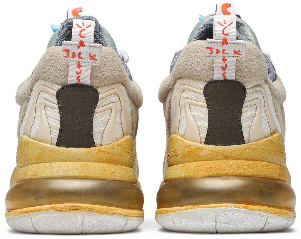 TÊNIS NIKE AIR MAX 270 REACT ENG TRAVIS SCOTT ' CACTUS TRAILS