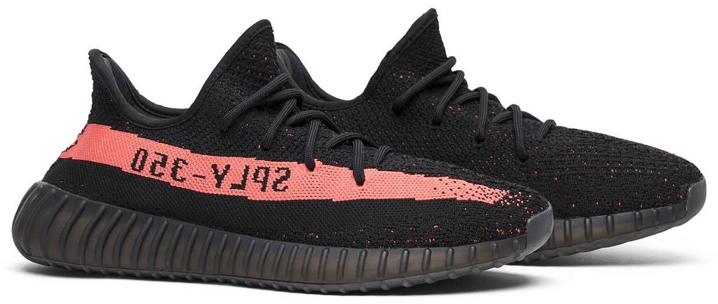 adidas yeezy boost 350 v2 black/red