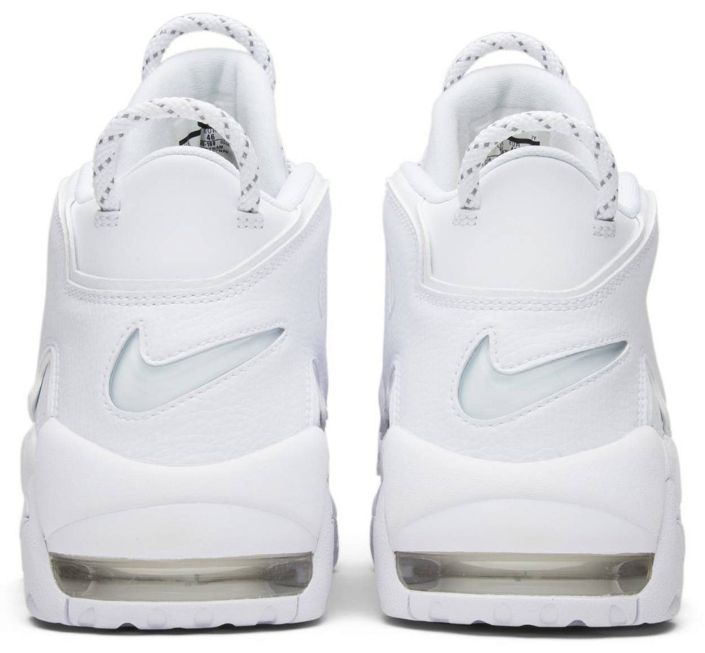 TÊNIS NIKE AIR MORE UPTEMPO ' TRIPLE WHITE ' - Quem entende de