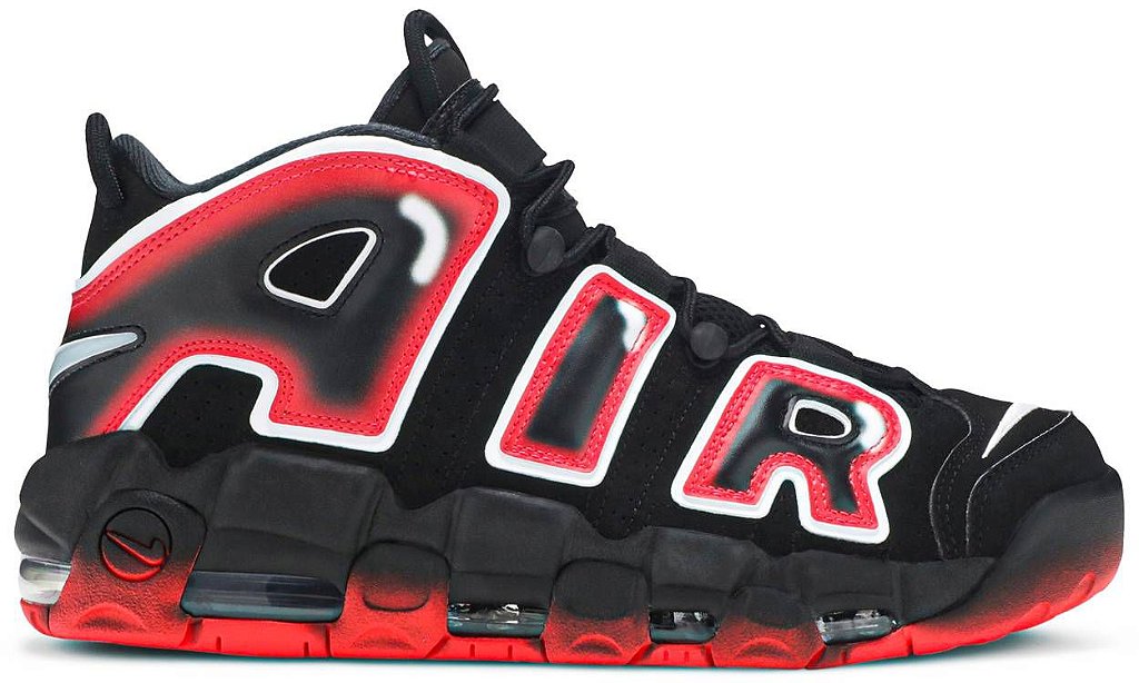TÊNIS NIKE AIR MORE UPTEMPO ' LASER CRIMSON ' - Quem entende de