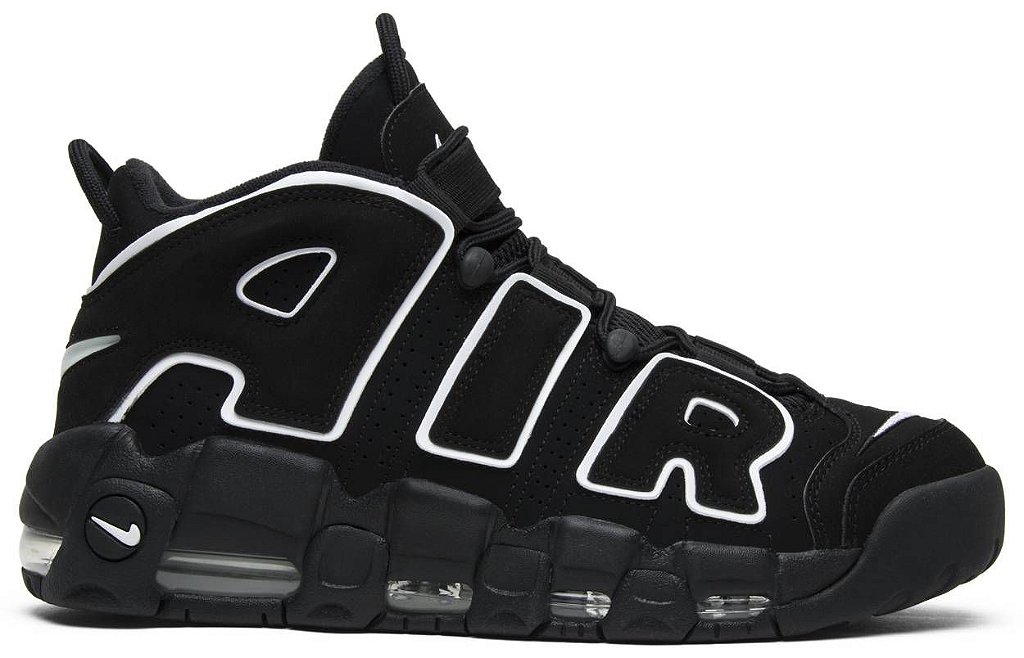 さきNIKE AIR MORE UPTEMPO LO 26cm ブラック TÊNIS NIKE AIR MORE UPTEMPO ' BLACK WHITE ' - Os melhores sneakers