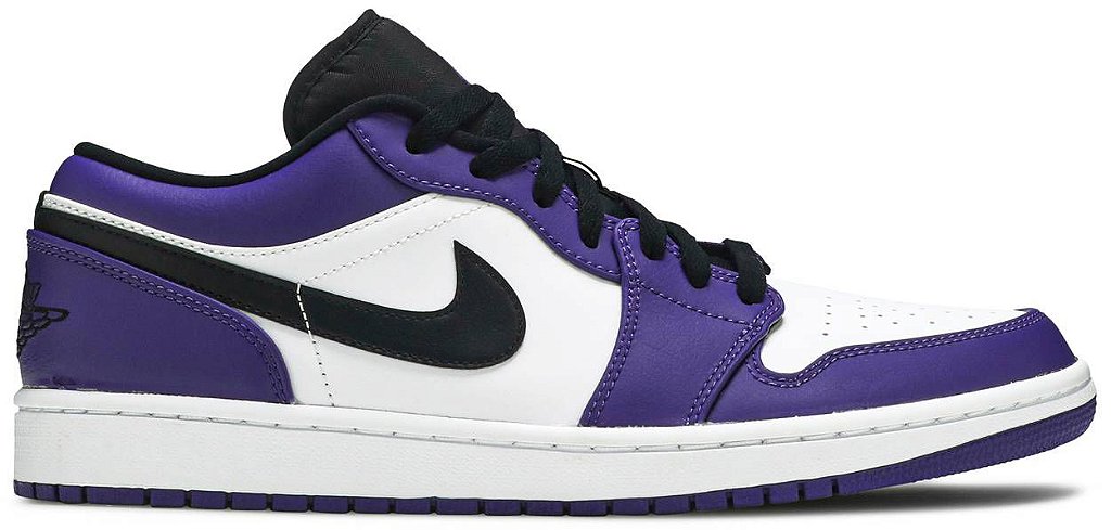 AIR JORDAN 1 LOW ' COURT PURPLE ' - Quem entende de tênis, escolhe