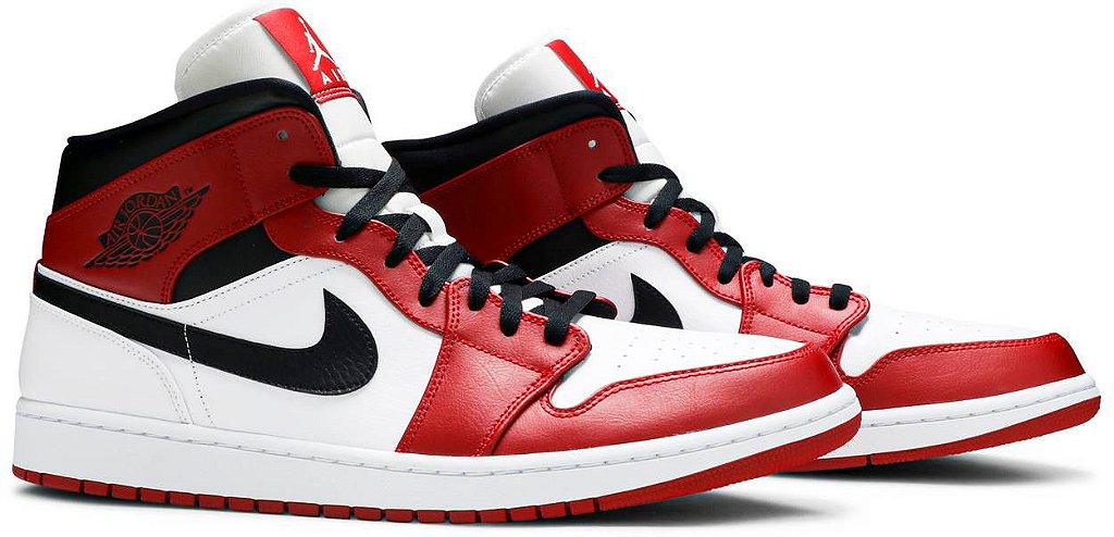 AIR JORDAN 1 MID ' CHICAGO ' - Quem entende de tênis, escolhe a JR !
