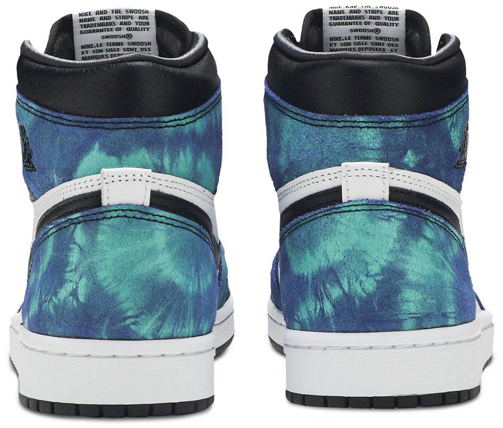 AIR JORDAN 1 HIGH OG ' TIE DYE ' - Os melhores sneakers estão aqui !