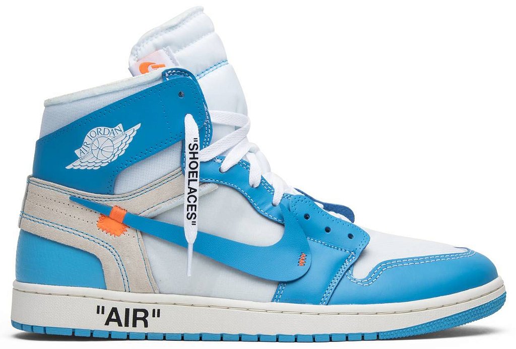 y*様 【中古】OFF WHITE / AIR JORDAN 1 HIGH UN AIR JORDAN 1 HIGH OG X OFF WHITE ' UNC ' - Os melhores sneakers