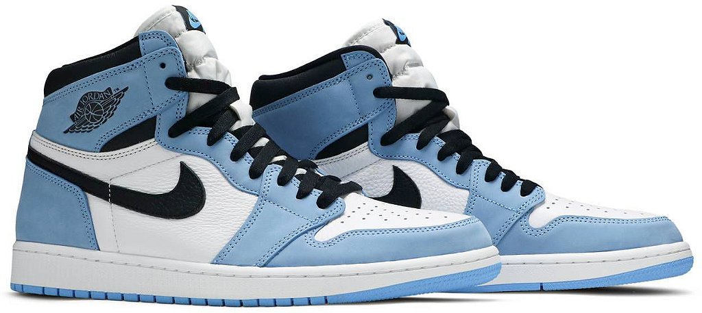 AIR JORDAN 1 HIGH OG ' UNIVERSITY BLUE ' - Os melhores Tênis estão