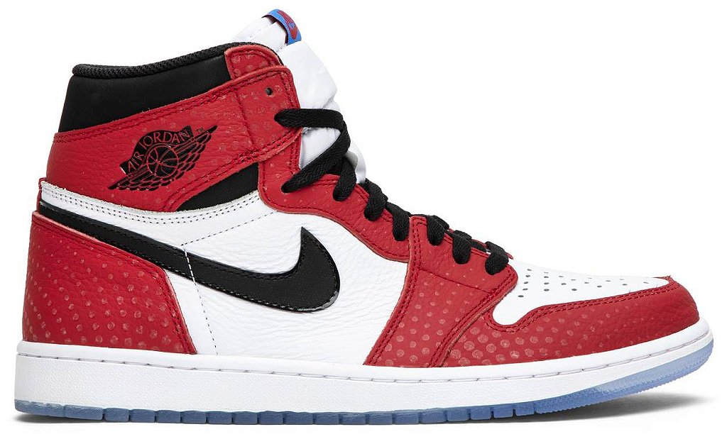 AIR JORDAN 1 HIGH OG ' SPIDER MAN: ORIGIN STORY ' - Os melhores