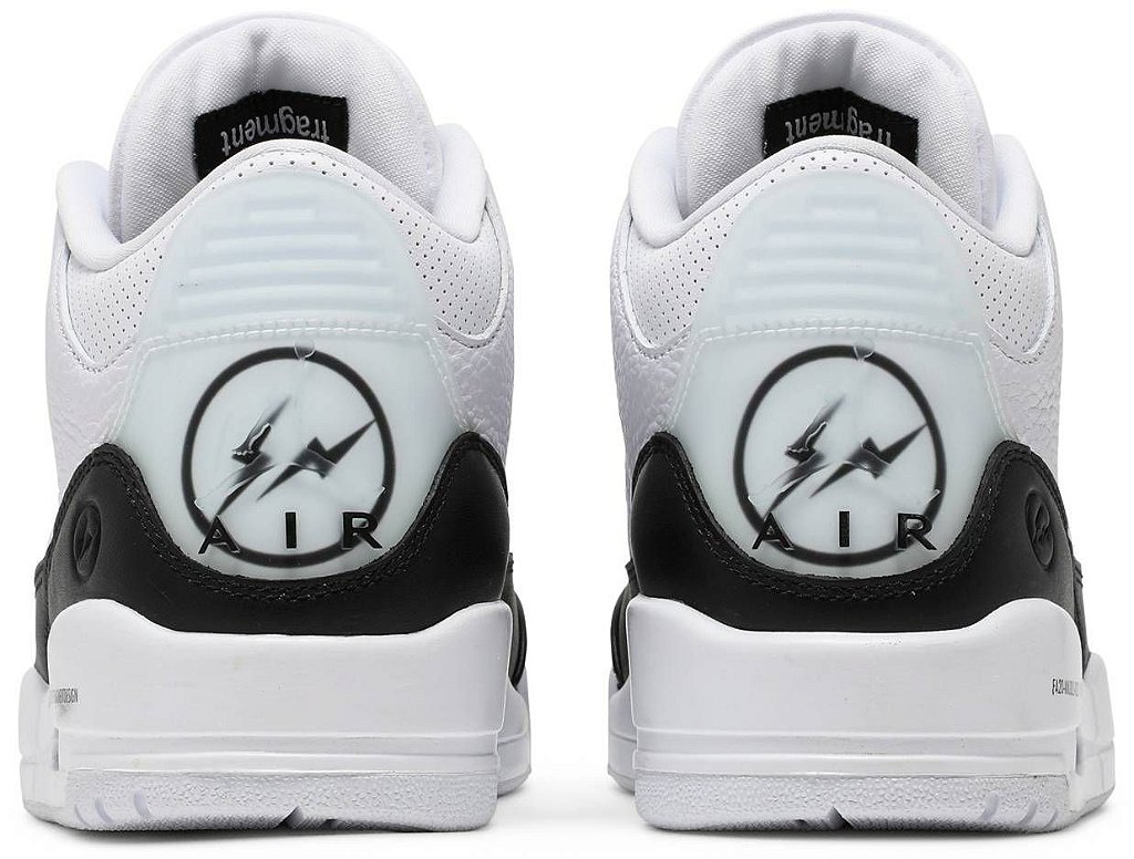 大人気新品 WHITE ' DESIGN FRAGMENT X SP RETRO 3 JORDAN AIR ' Os - シューズ(男性用)