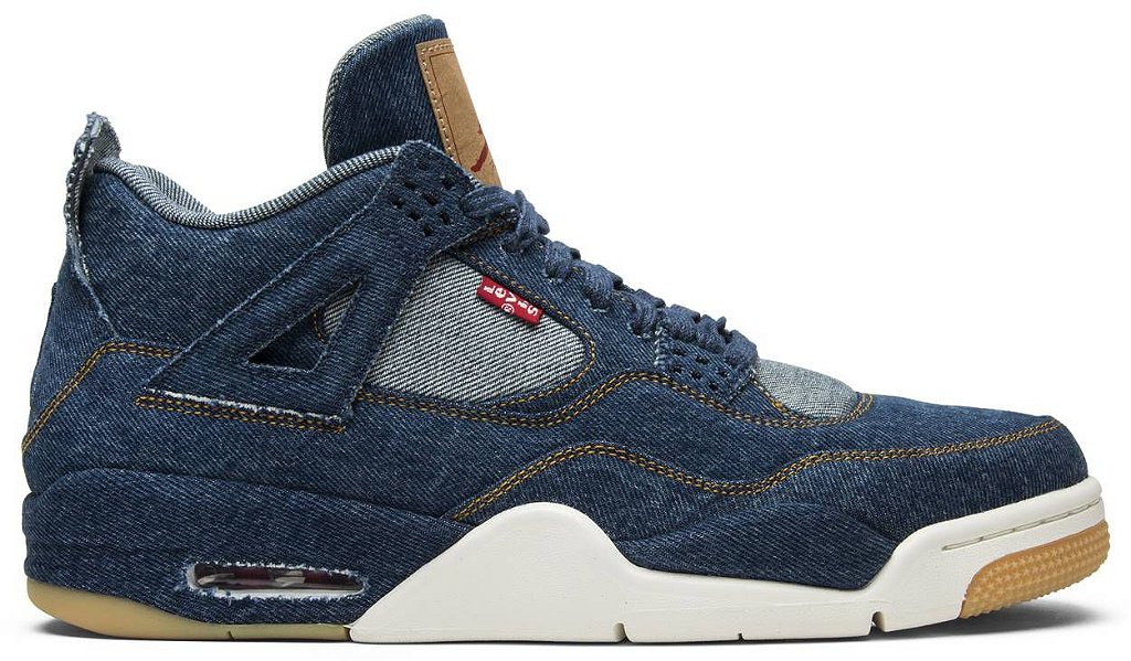 Levi's x Air Jordan 4 レトロ スニーカー ナイキ デニム AIR JORDAN 4 RETRO X LEVI'S ' DENIM ' - Os melhores sneakers estão