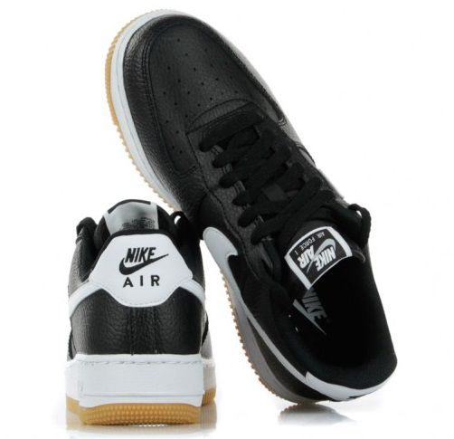 TÊNIS NIKE AIR FORCE 1 '07 ' BLACK/ WHITE/ WOLF GREY ' - Os