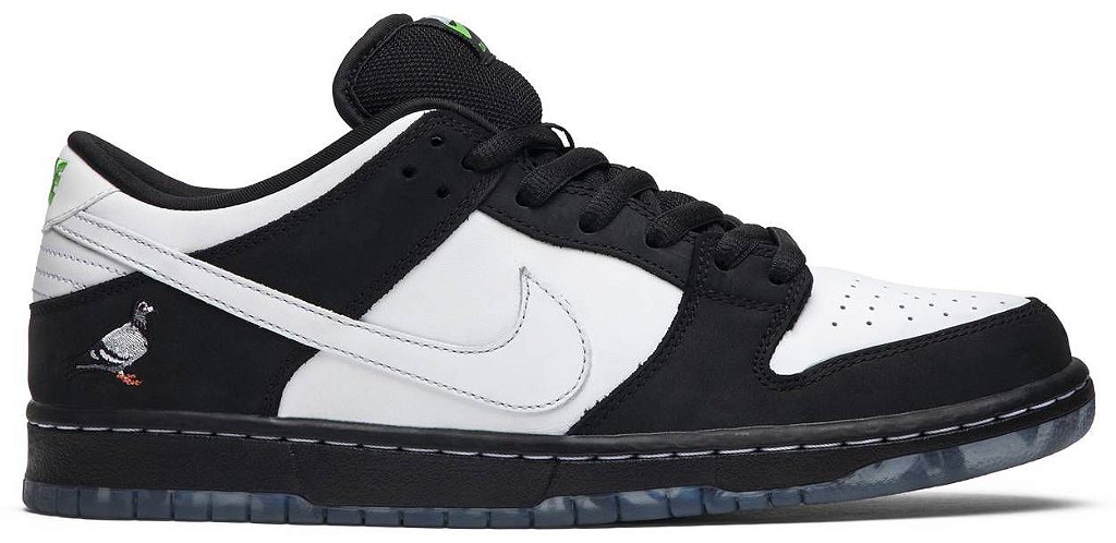 TÊNIS NIKE SB DUNK LOW PRO X JEFF STAPLE ' PANDA PIGEON ' - Os