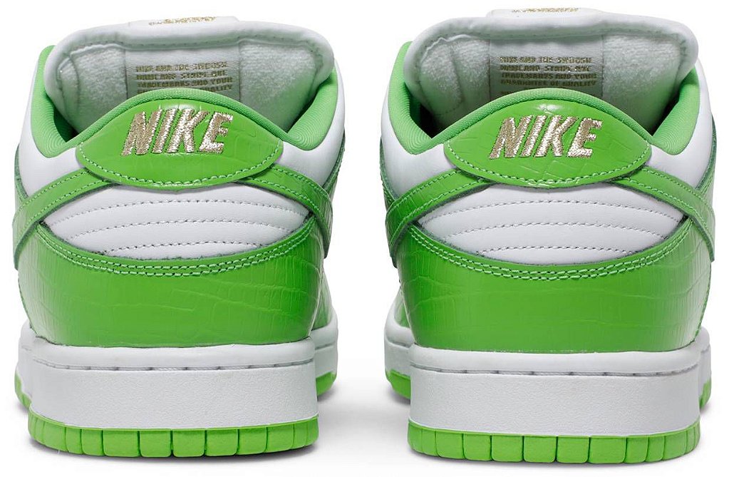 TÊNIS NIKE SB DUNK LOW OG QS X SUPREME ' MEAN GREEN ' - Quem