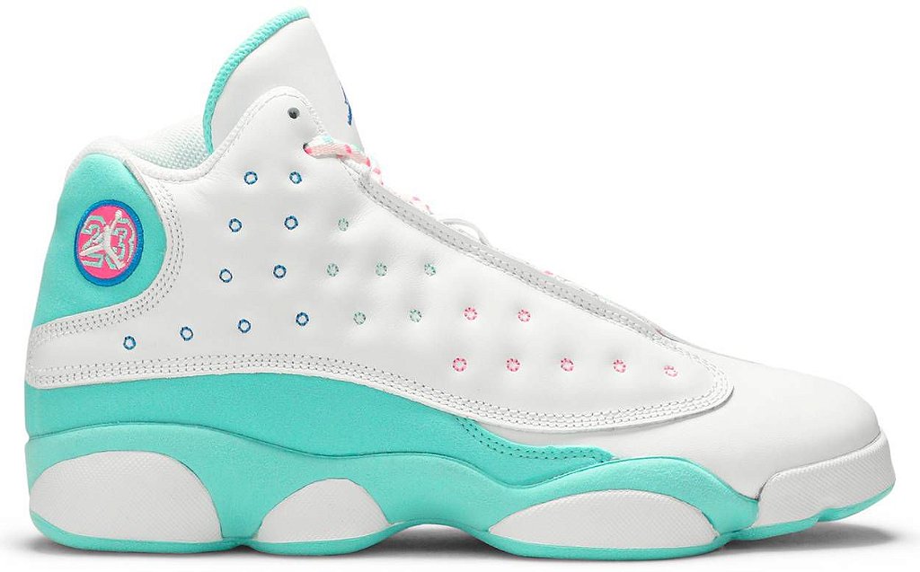 AIR JORDAN 13 RETRO GS ' AURORA GREEN ' - Quem entende de tênis