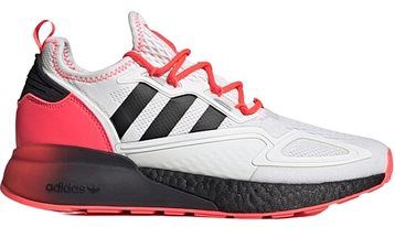 black white pink adidas