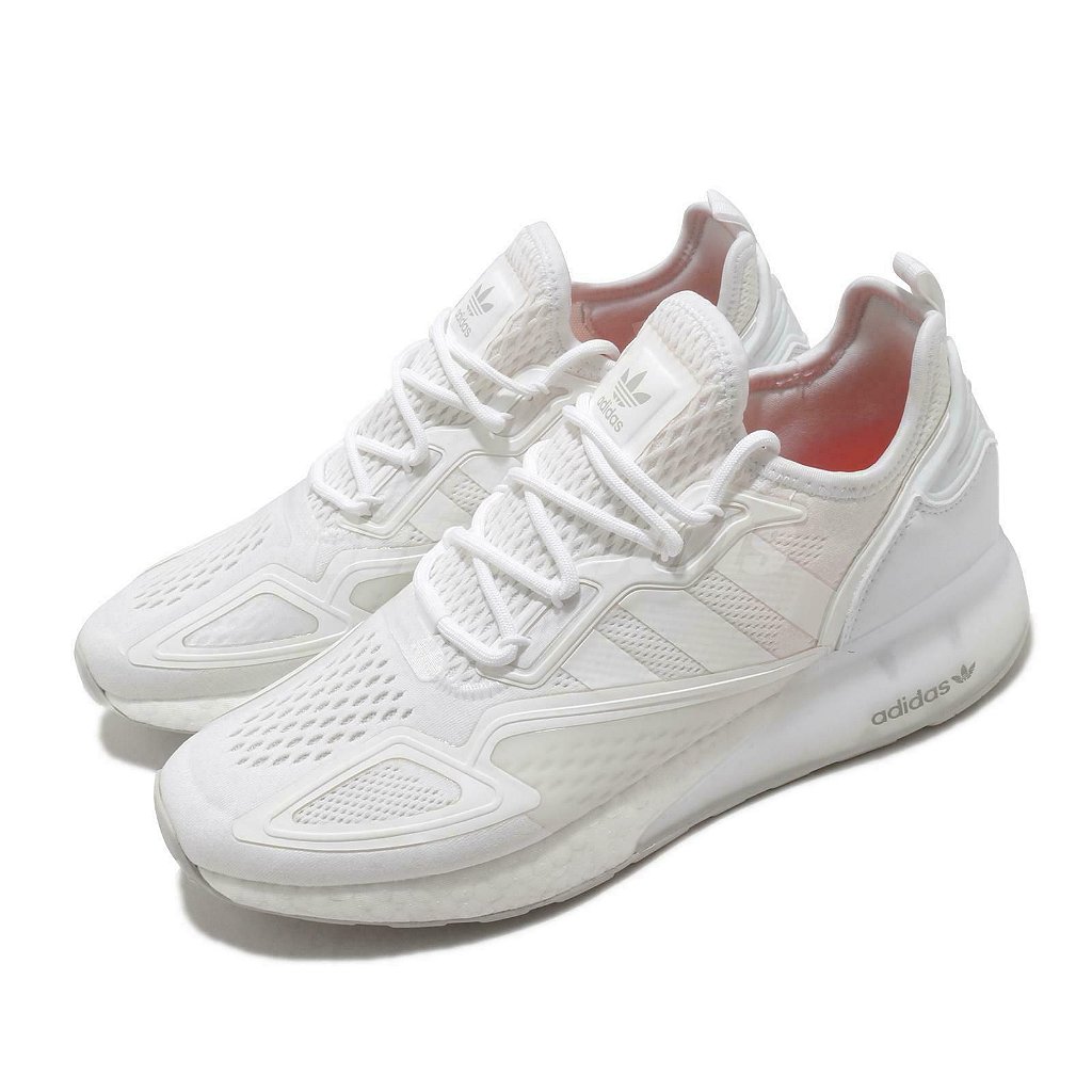 TÊNIS ADIDAS ZX 2K BOOST ' CLOUD WHITE ' - Os melhores