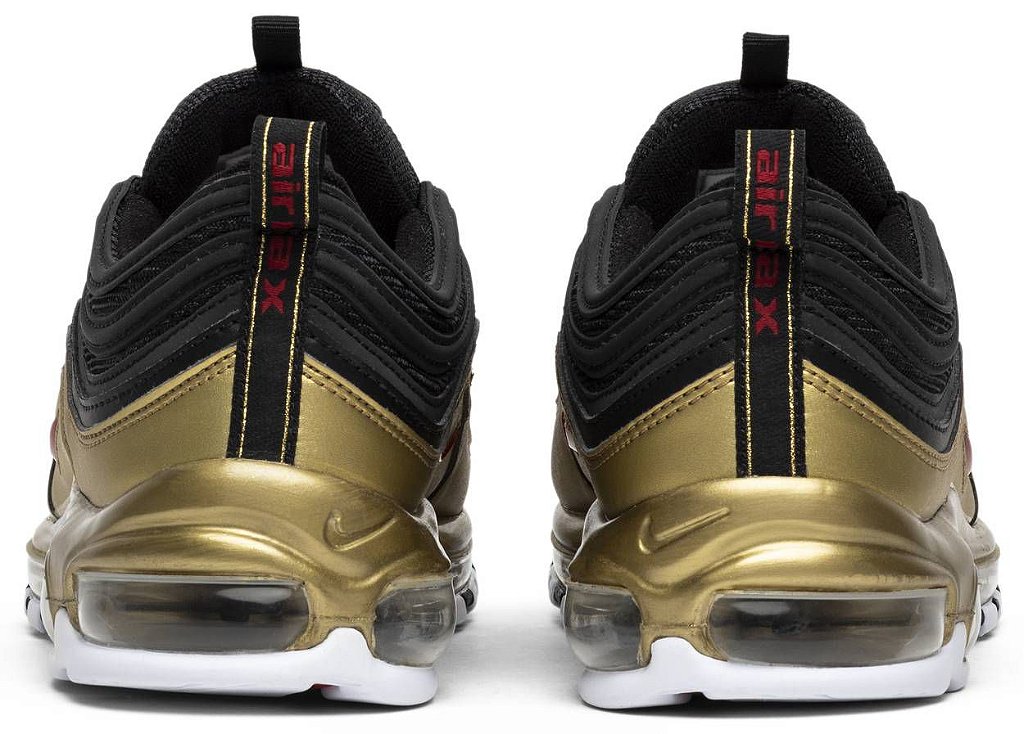 TÊNIS NIKE AIR MAX 97 ' B-SIDES METALLIC GOLD ' - Os melhores