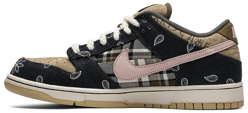 TÊNIS NIKE SB DUNK PREMIUM X TRAVIS SCOTT ' CACTUS JACK ' - Os