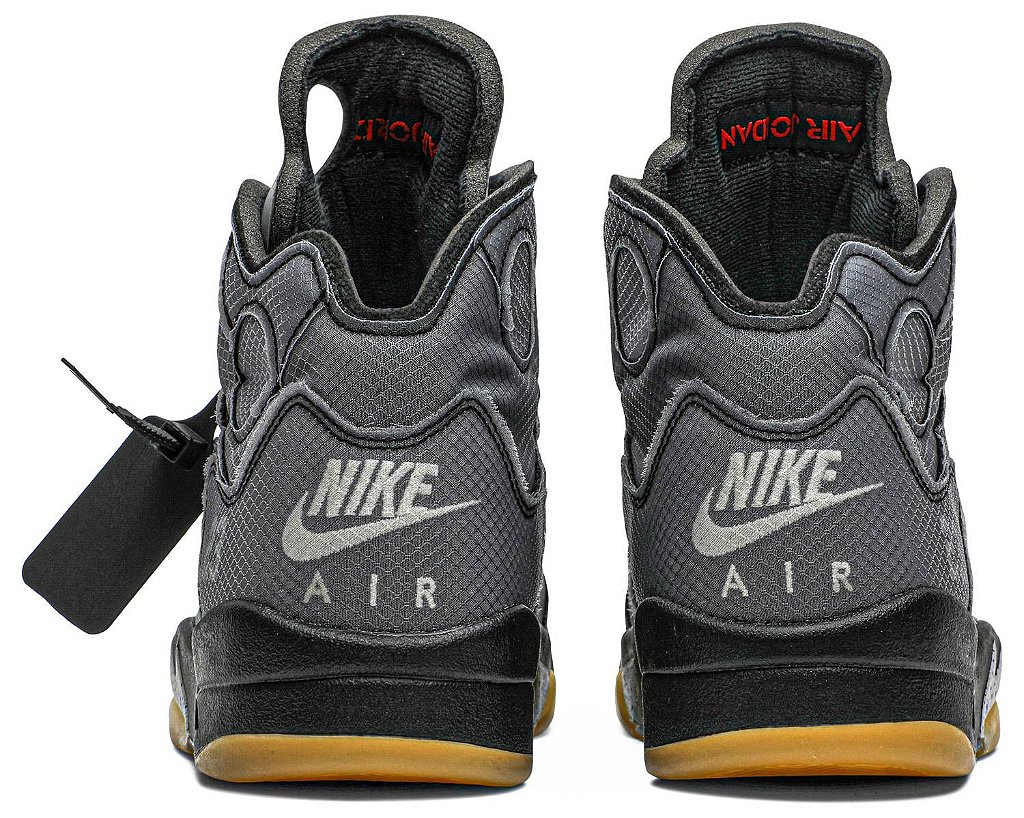 AIR JORDAN 5 RETRO X OFF WHITE 'MUSLIN' - Quem entende de tênis