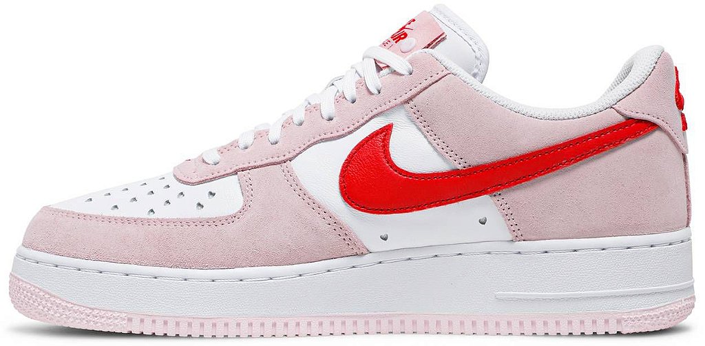 TÊNIS NIKE AIR FORCE 1 LOW ' 07 QS ' VALENTINE 'S DAY LOVE LETTER
