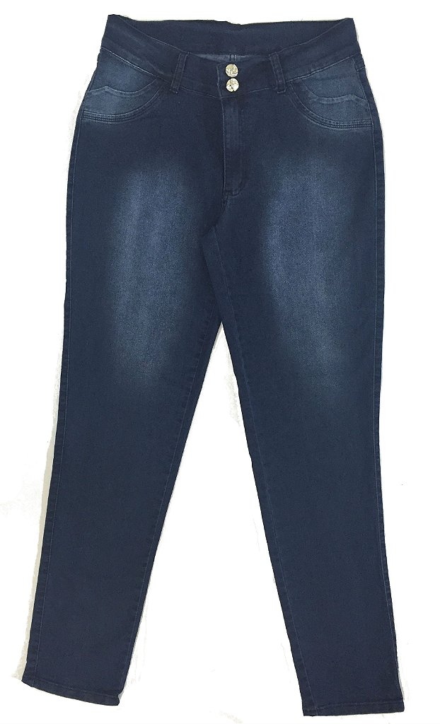Calça Jeans Stretch Feminina Plus Size 3128 - VESTGRANDE Moda Plus