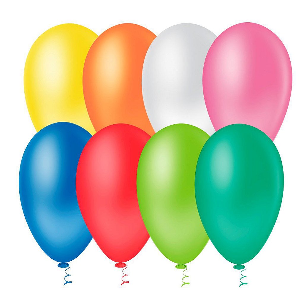 Balão Bexiga para Festa Numero 9 - RN Embalagens
