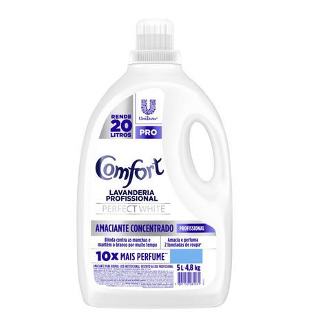 Amaciante Comfort Perfect White Concentrado 5 Litros - iKeep Clean